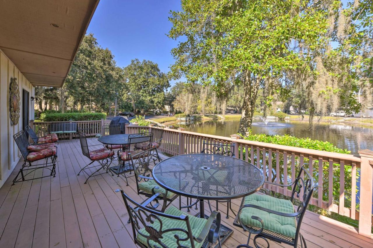 Palmetto Dunes Villa With Deck And Lagoon Views! Hilton Head Island Exterior foto