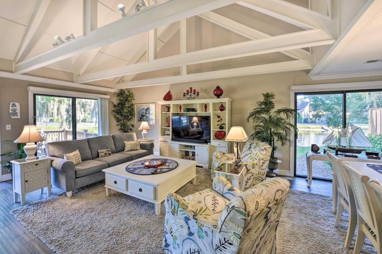 Palmetto Dunes Villa With Deck And Lagoon Views! Hilton Head Island Exterior foto